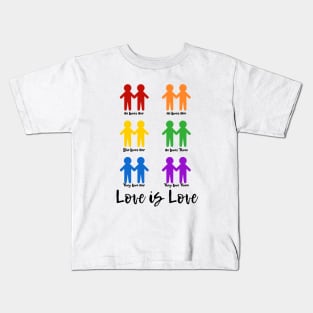 Love is Love Kids T-Shirt